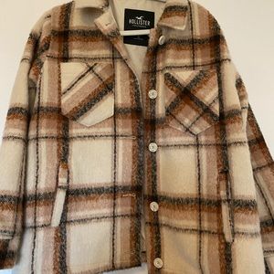 Hollister Plaid Jacket